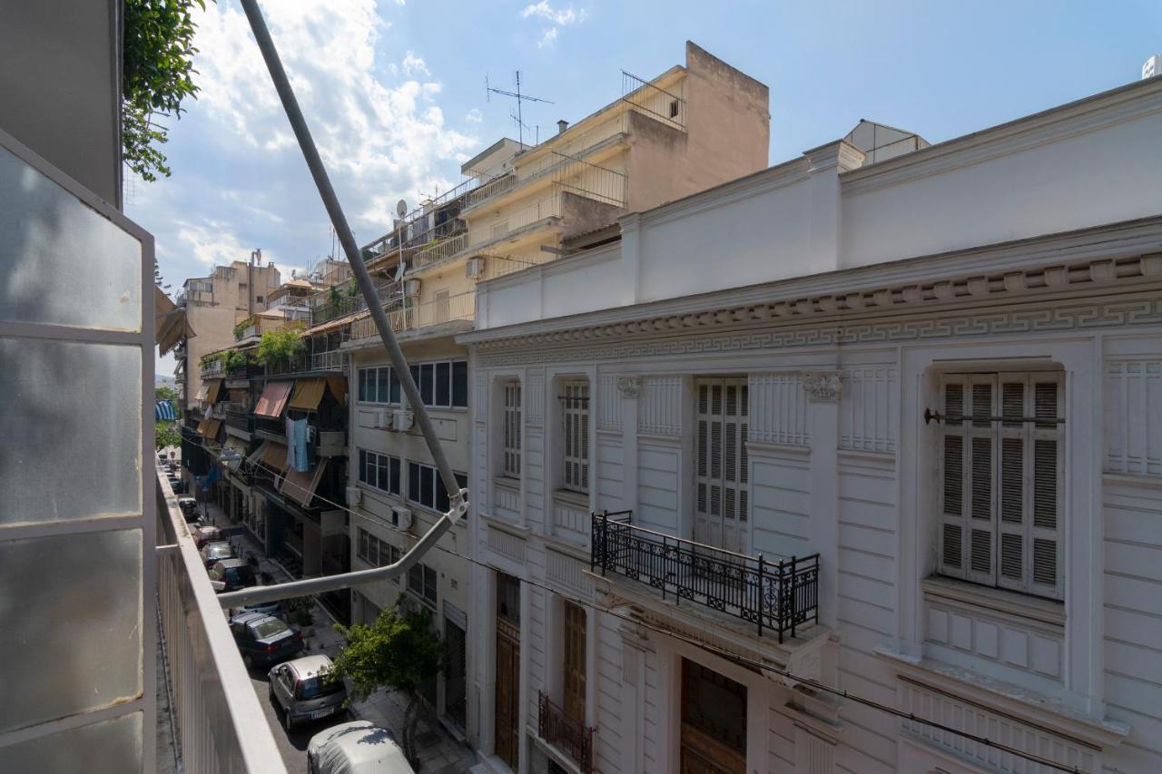 Modern 2Bd Apt In Athens , 3-Min Metro Esterno foto