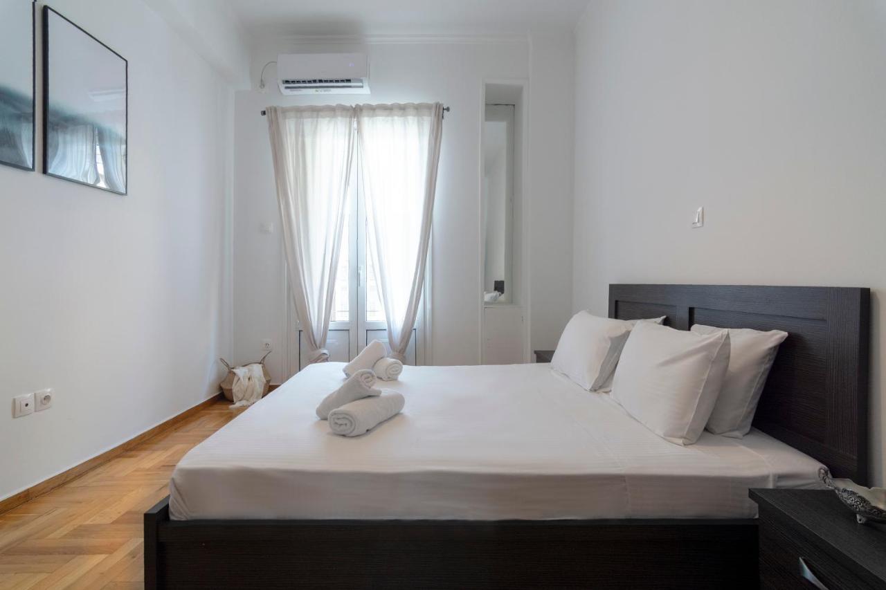 Modern 2Bd Apt In Athens , 3-Min Metro Esterno foto